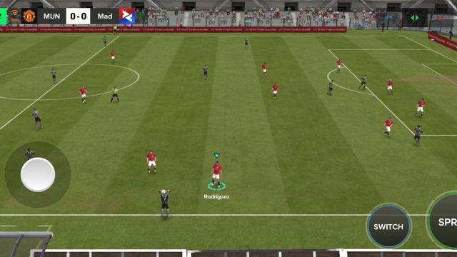 ea sports fc 24 mobile match vs Manchester United online opponent h2h gameplay смотреть онлайн
