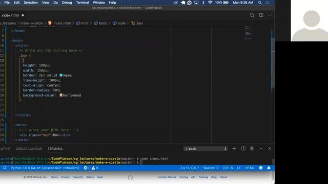 W5D1: HTML & CSS Review (1 of 2) смотреть онлайн