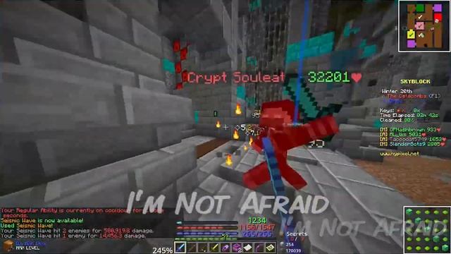 I'm Not Afraid {Minecraft 1.8.9 Hypixel Skyblock: Perfect Bingo} смотреть онлайн