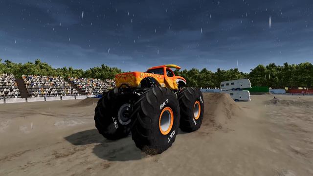 Monster Truck Mud Battle #23 | BeamNG Drive | Mace Mace Tv смотреть онлайн