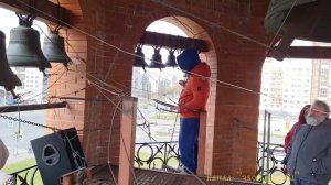 Александр Романов, колокольный звон на фестивале в храме Сретения Господня, Санкт-Петербург