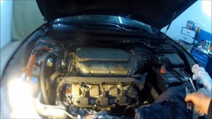 Замена прокладок клапана на V6 3,5л Хонда Кросстур, Пилот