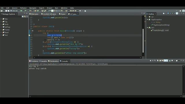 EXCEPTION HANDLING | V-CODE | 40 DAYS OF JAVA PROGRAMMING | CSI | VIT-AP смотреть онлайн