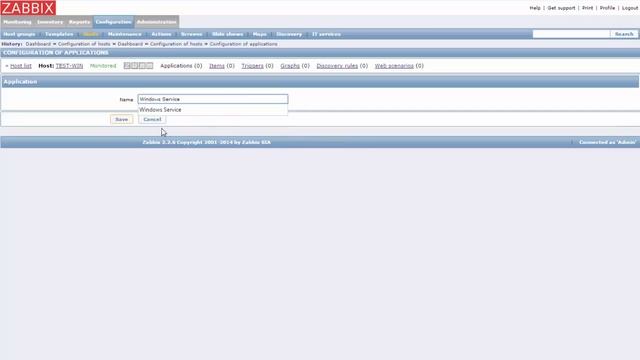 Zabbix - Monitor Windows Service смотреть онлайн