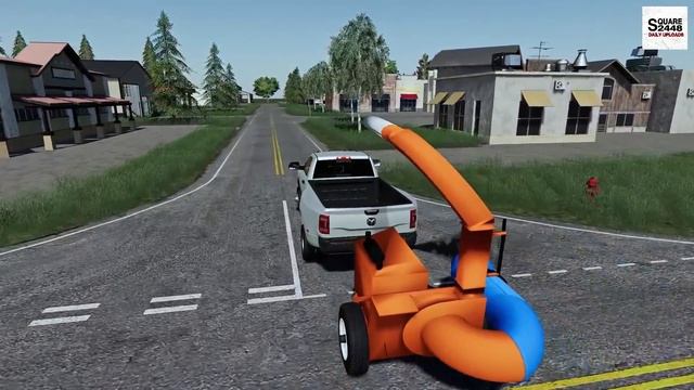 Buying New Cummins Dump Truck | Leaf Vacuum | Boss Plows | Landscaping Upgrades | FS19 смотреть онлайн