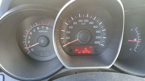 Киа Рио 2015 год. Провалы и поддергивание