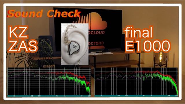 KZ ZAS vs final E1000 [IEMs Chinese In-Ear headphones Sound Comparison 中華イヤホン音比較] смотреть онлайн