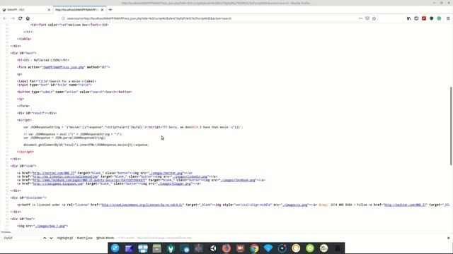 bWAPP - Cross-Site-Scripting - Reflected (JSON) - #2 смотреть онлайн