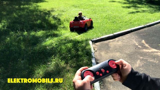 Детский электромобиль Mini Cooper A222AA смотреть онлайн