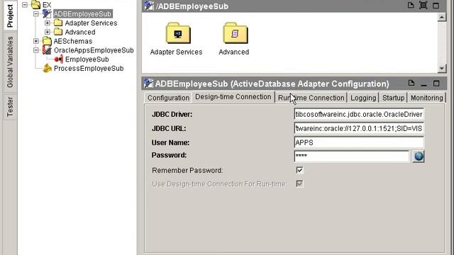 TIBCO E-Business Suite Adapter - Create a connection смотреть онлайн