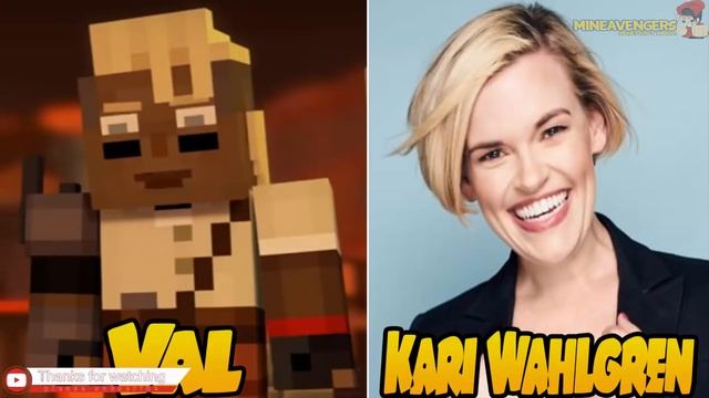 Characters and Voice Actors - Minecraft: Story Mode Season 2 Episode 4 - Below The Bedrock смотреть онлайн
