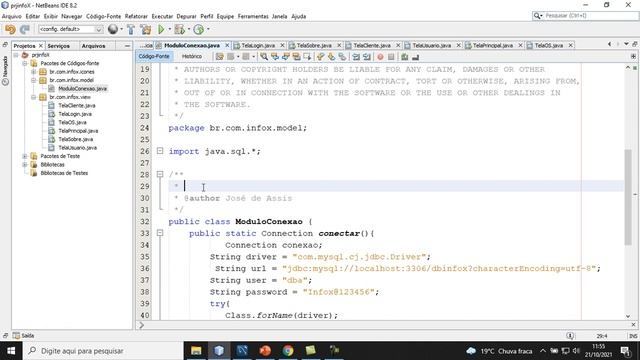☕️ Java MySQL - Sistema Completo - Gerando a documentação do projeto com javadoc. смотреть онлайн