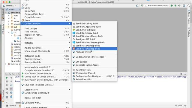 Preview of the new IntelliJ/IDEA plugin for Codename One смотреть онлайн