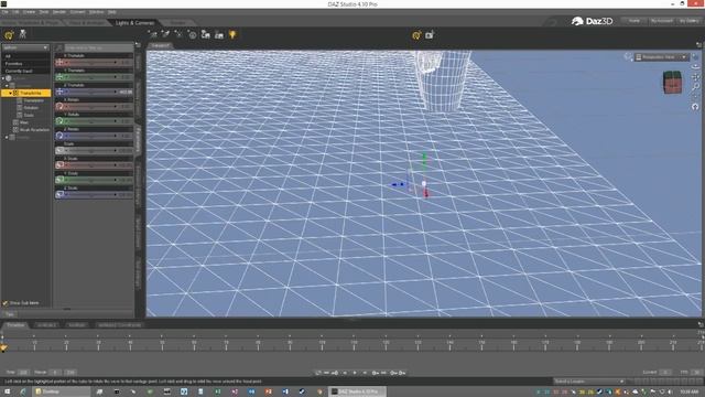 Making Water Planes and Terrains in Daz Studio with d-Force смотреть онлайн