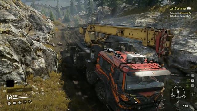 SnowRunner | Delivering Lost Container To Warehouse | Black River, Michigan | Coop Gameplay смотреть онлайн