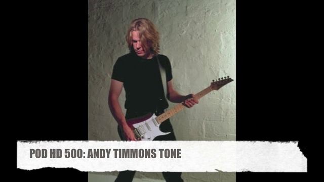 POD HD 500: Andy Timmons tone (Ownhammer cab) смотреть онлайн