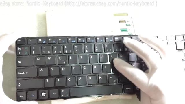 V111922ak6 Ne Nordic Keyboard for Msi Cr620 Cr630 Cr650 GE620 смотреть онлайн