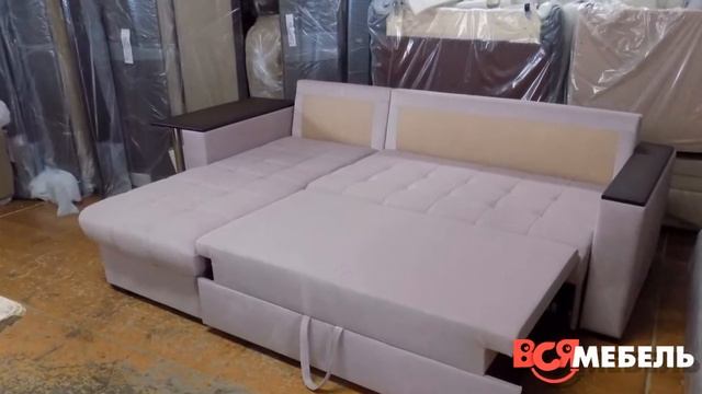 Угловой диван с полками "Дублин" в магазине ВсяМебель, Пенза. смотреть онлайн