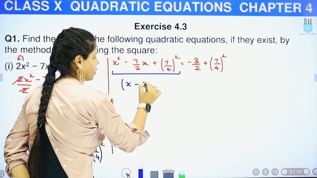 Ex 4.3 Q1 (i) | Quadratic Equations | Chapter 4 | Class 10 Maths | NCERT смотреть онлайн