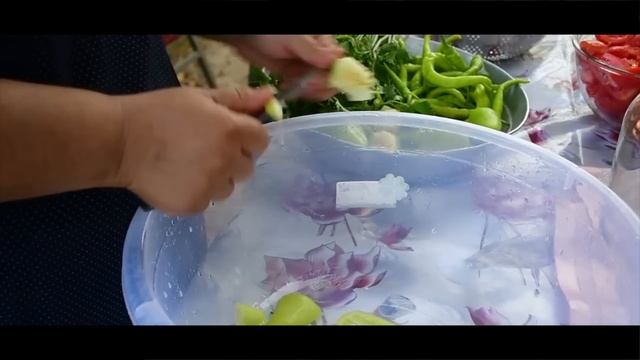 Village Life | Grandma Rose cooking KUTAB with greens смотреть онлайн