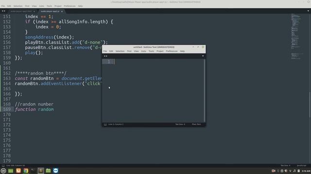 javaScript projects || Music app || Random Button смотреть онлайн
