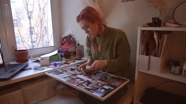 делаем доску желаний, чтобы вселенная не терялась в догадках... смотреть онлайн