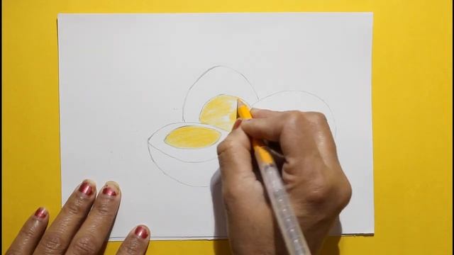how to draw a boiled egg for kids and beginners смотреть онлайн