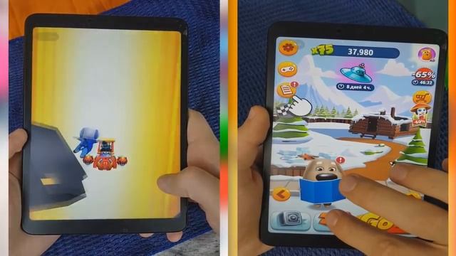 Talking Tom Hero Dash VS Talking Tom Gold Run - Gameplay - Discover all the heroes - Android Game смотреть онлайн