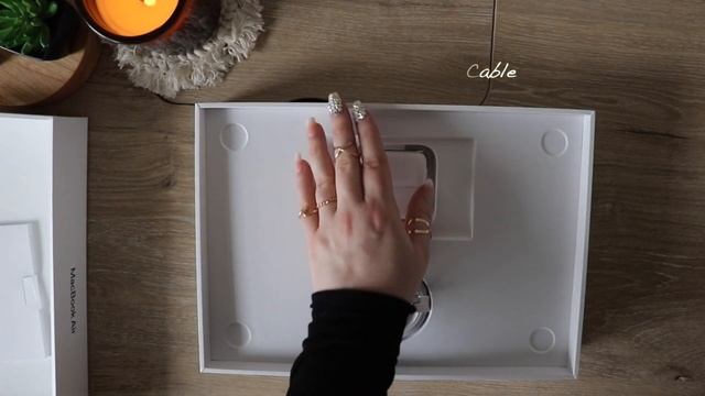 MacBook Air UNBOXING M1 (space gray) + cozy snow day! смотреть онлайн
