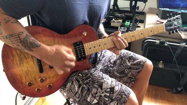 Homemade Les Paul maple neck смотреть онлайн