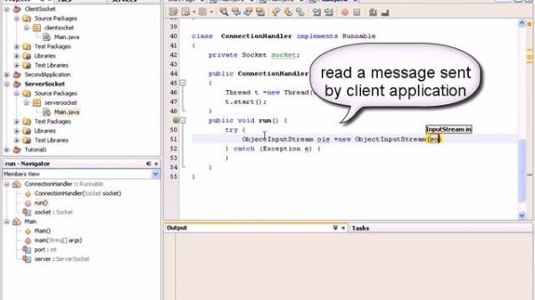 Java Network Programming|Client Server programming in java |Java Video Tutorials|Part 2