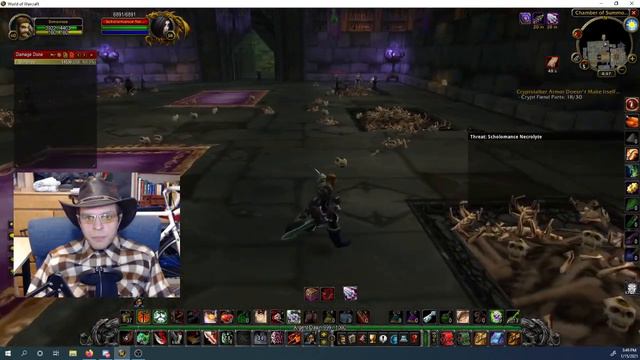 Rogue Gold Farm In Scholomance - Classic World Of Warcraft