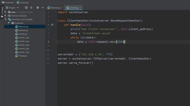 Python: Socket Programming Basics #2 | ویدیوهای کوتاه پایتون: مبانی برنامه نویسی سوکت بخش دوم смотреть онлайн