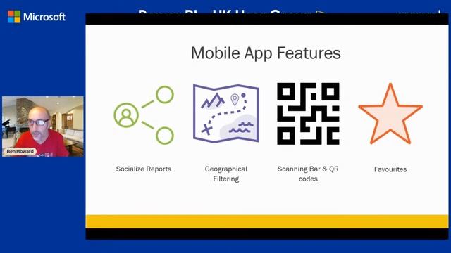 Using Mobile features of Power BI with Ben Howard смотреть онлайн