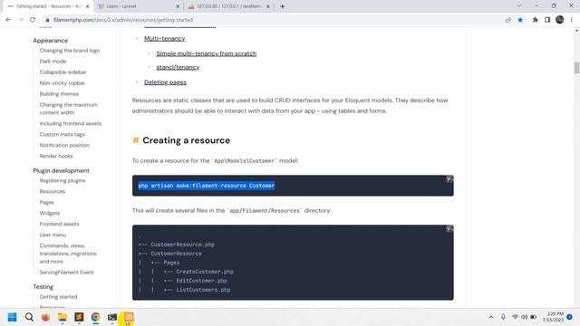 Create Admin Panel in Laravel using Filament Step by Step смотреть онлайн