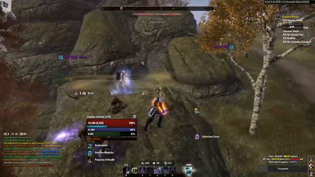 (PvP) Sorcerer vs Sorcerer & Templar [1v2] - Elder Scrolls Online! смотреть онлайн