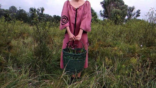 Этно платье лён «Flamingo» / Pale Pink Ethnic Linen Dress «Flamingo» смотреть онлайн