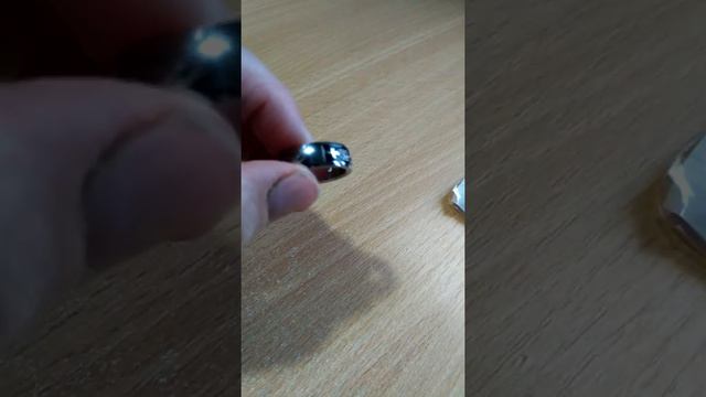 Модное мужское кольцо с камнями из кварца. смотреть онлайн