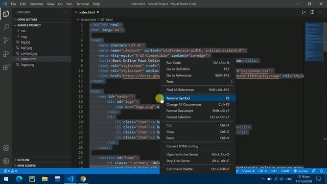 How to convert HTML to PUG in Visual Studio Code | VS Code Extension | смотреть онлайн