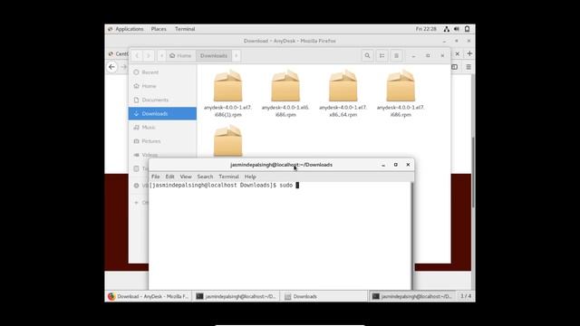 Installing AnyDesk on CentOS 7 (YUM) смотреть онлайн