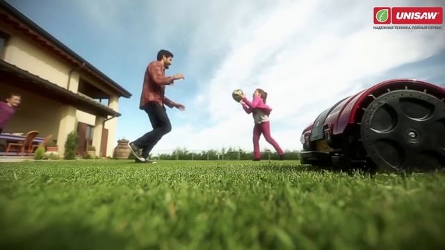 Умная газонокосилка робот!!!  Caiman AMBROGIO