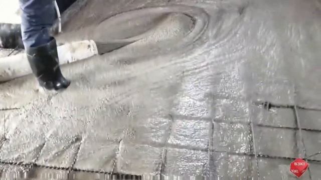 Заливка пола бетоном смотреть онлайн