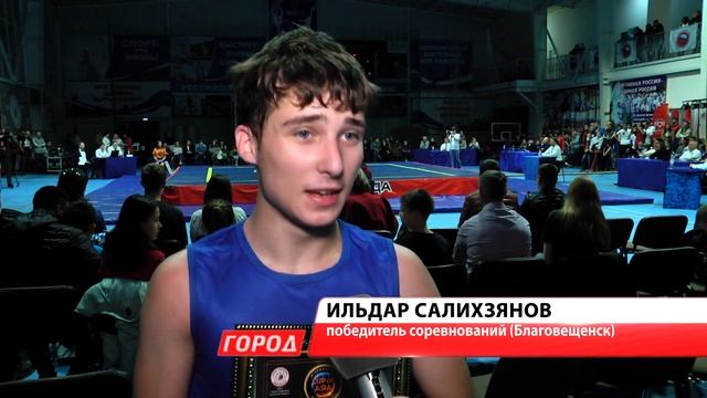 Бойцы России и Китая встретились на состязаниях по ушу-саньда