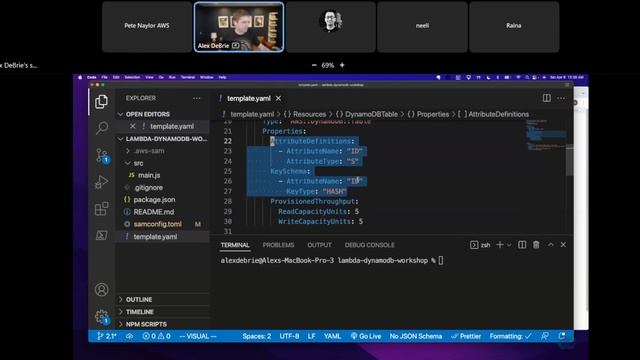 Virtual Workshop: Serverless with Amazon DynamoDB смотреть онлайн