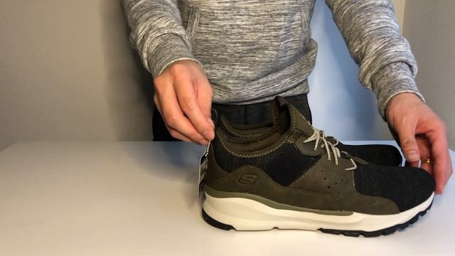 SKECHERS Relven Arkson olive смотреть онлайн