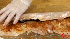 КУРИНЫЕ РУЛЕТЫ С ЧЕРНОСЛИВОМ И КУРАГОЙ НА ПРАЗДНИЧНЫЙ СТОЛ/CHICKEN ROLLS WITH PRUNE AND DRINKER