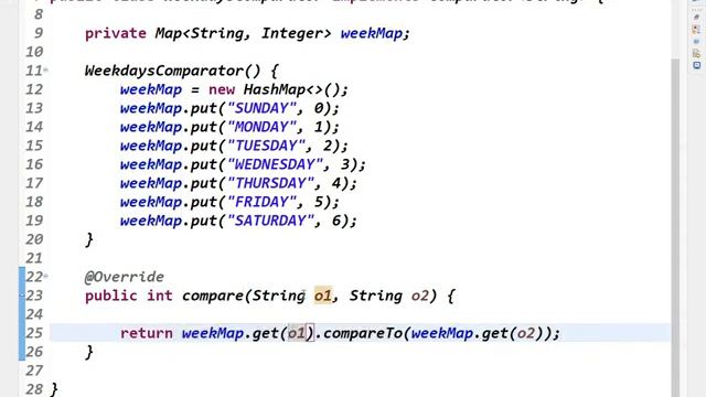 Sorting Weekdays Using Java Comparator _ Tricky Java Interview Questions _ Coding смотреть онлайн