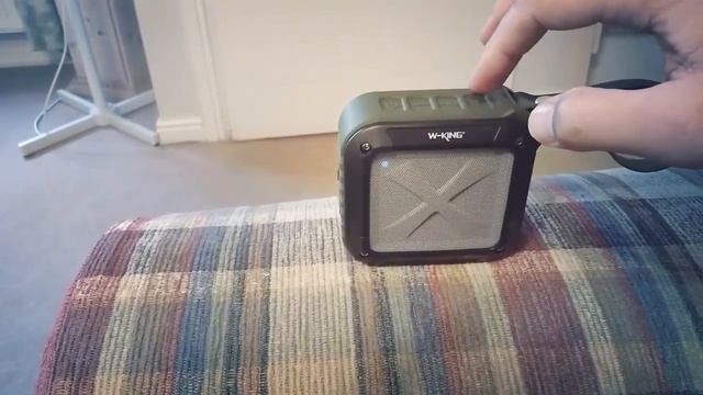 W-King S7 Waterproof/Shockproof/Dustproof Portable Bluetooth Outdoor Speaker Review смотреть онлайн
