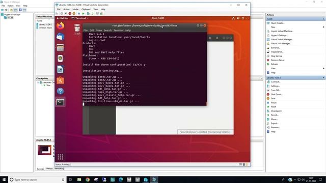 ENVI 5.6.3 Installation in ubuntu 18.04.6 смотреть онлайн