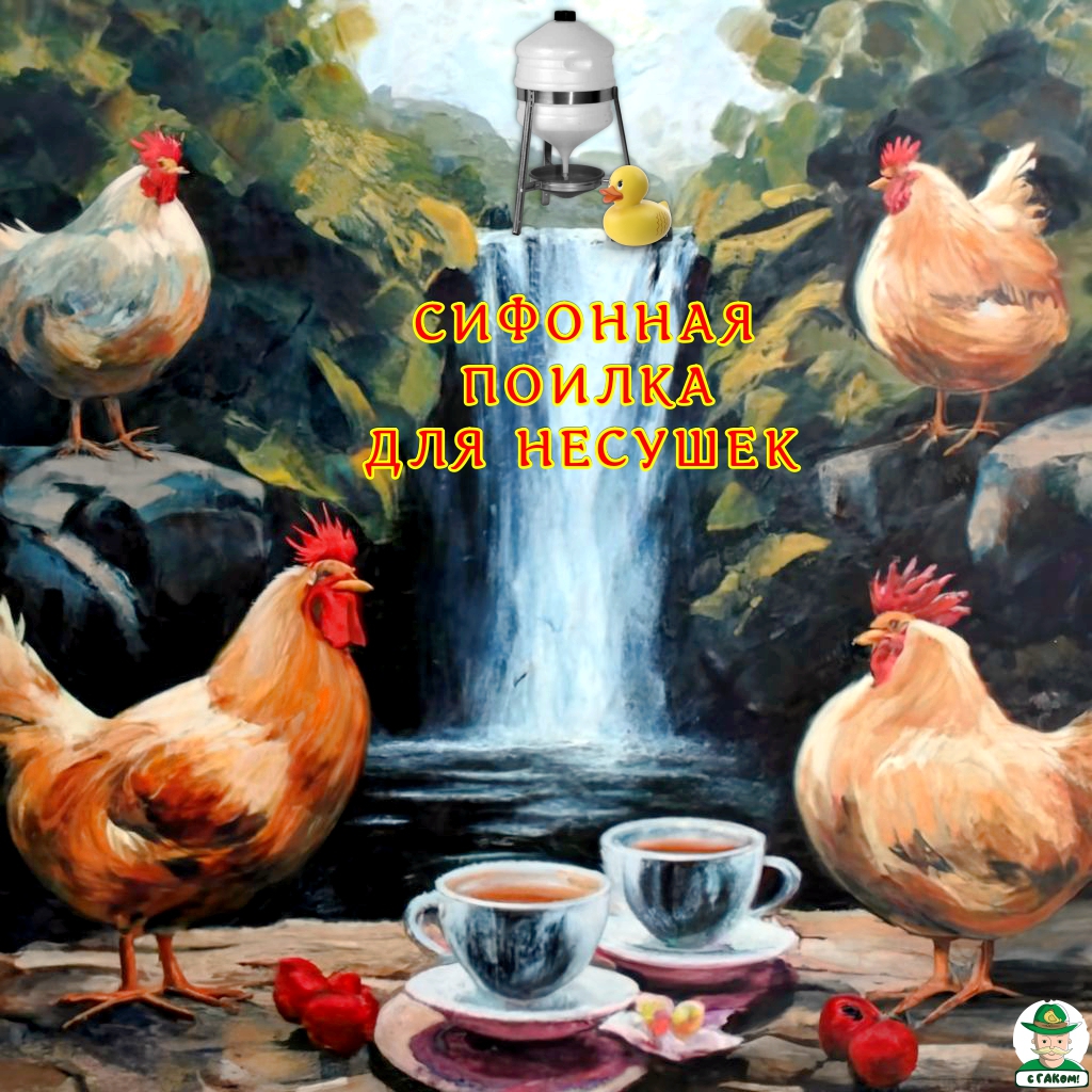 Сифонная поилка в зимнем курятнике смотреть онлайн